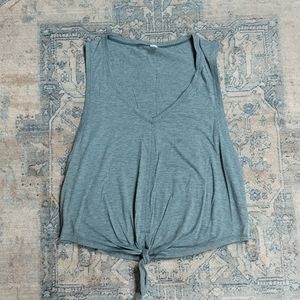 Lululemon V-neck Tie Front Top